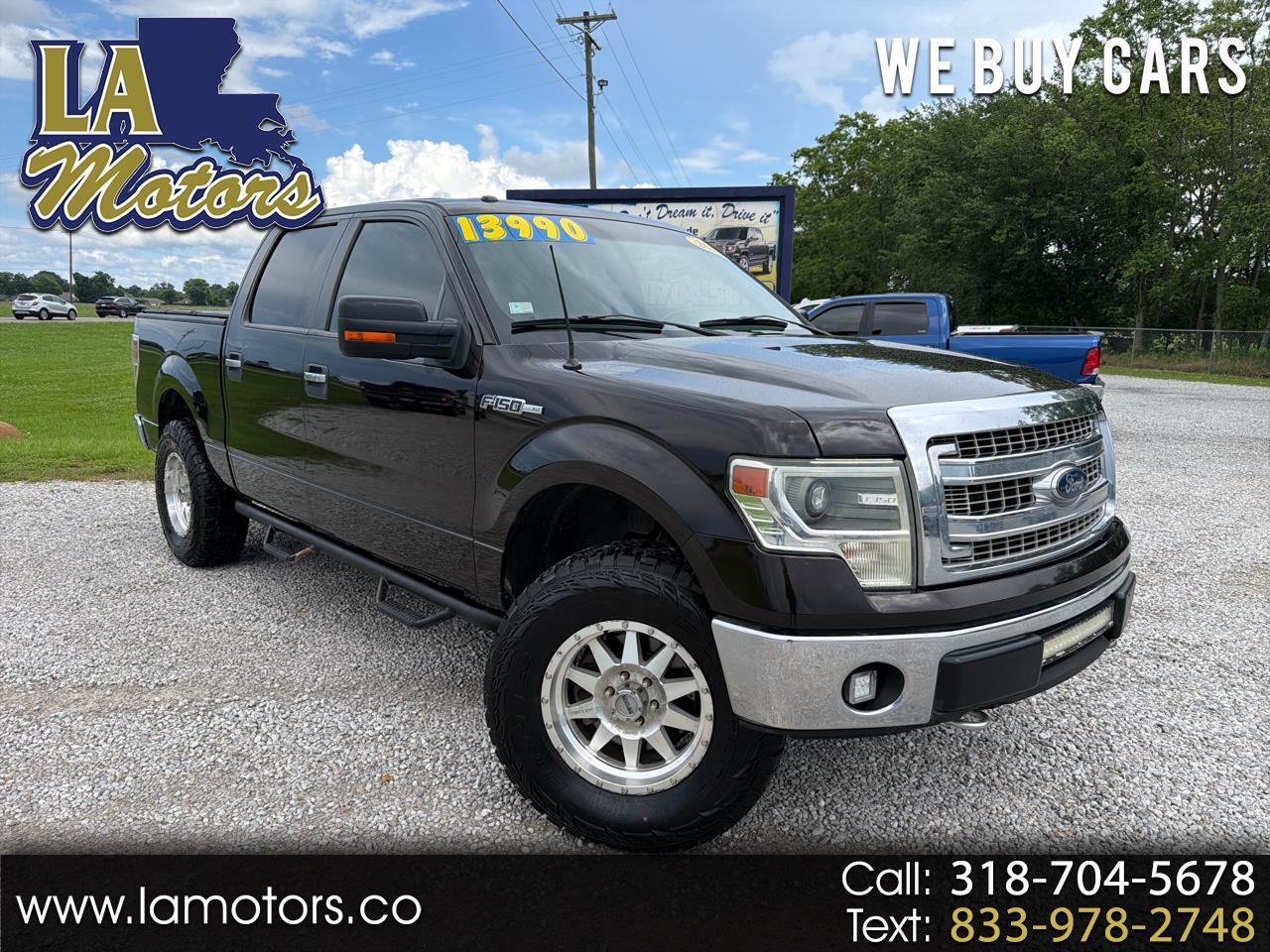 2014 Ford F-150 4WD SuperCrew 145" XLT