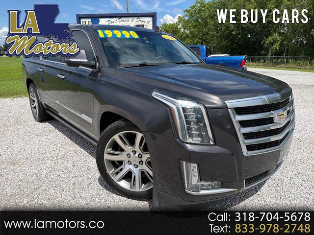 Gray 2015 Cadillac Escalade ESV Premium RWD SUV / Crossover Rear-Wheel Drive Automatic