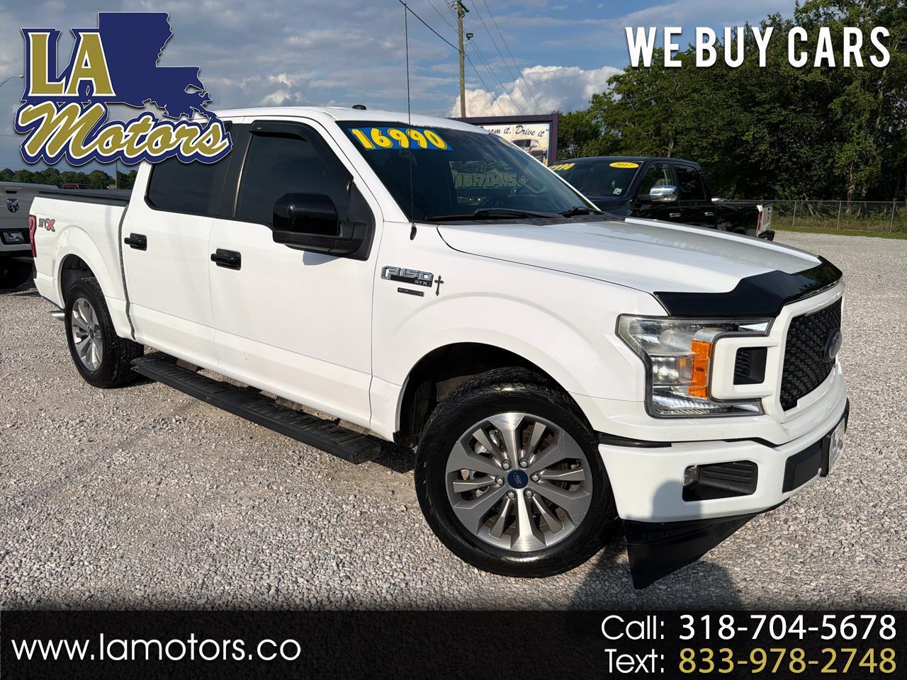 2018 Ford F-150 2WD SuperCrew 145" STX
