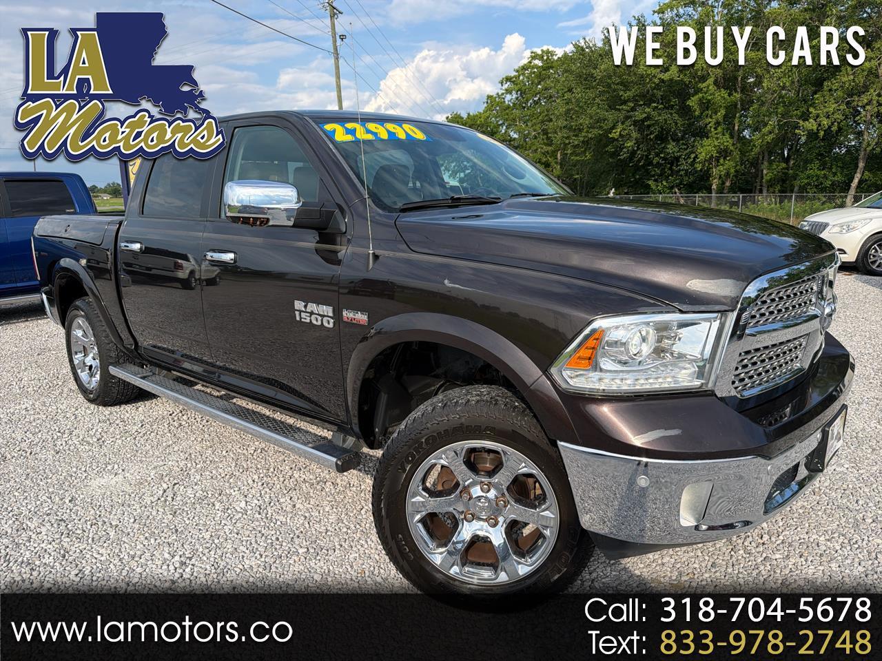 RAM 1500 Laramie Crew Cab SWB 4WD 2017
