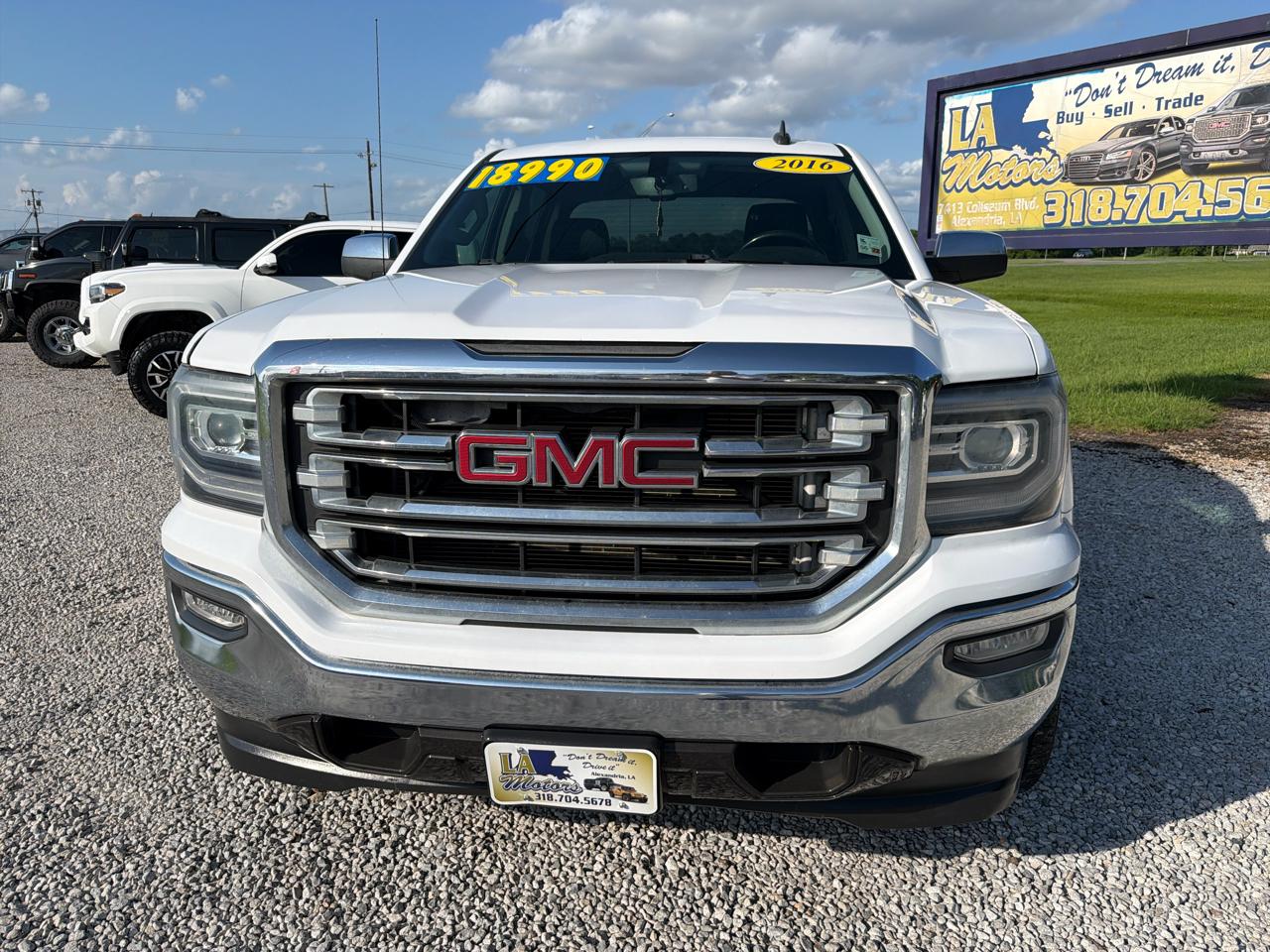 GMC Sierra 1500 2WD Crew Cab 147" SLT 2016