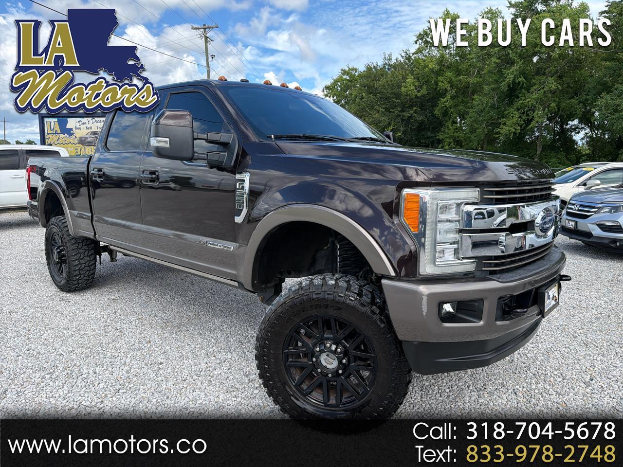 2018 Ford F-250 SD King Ranch Crew Cab 4WD