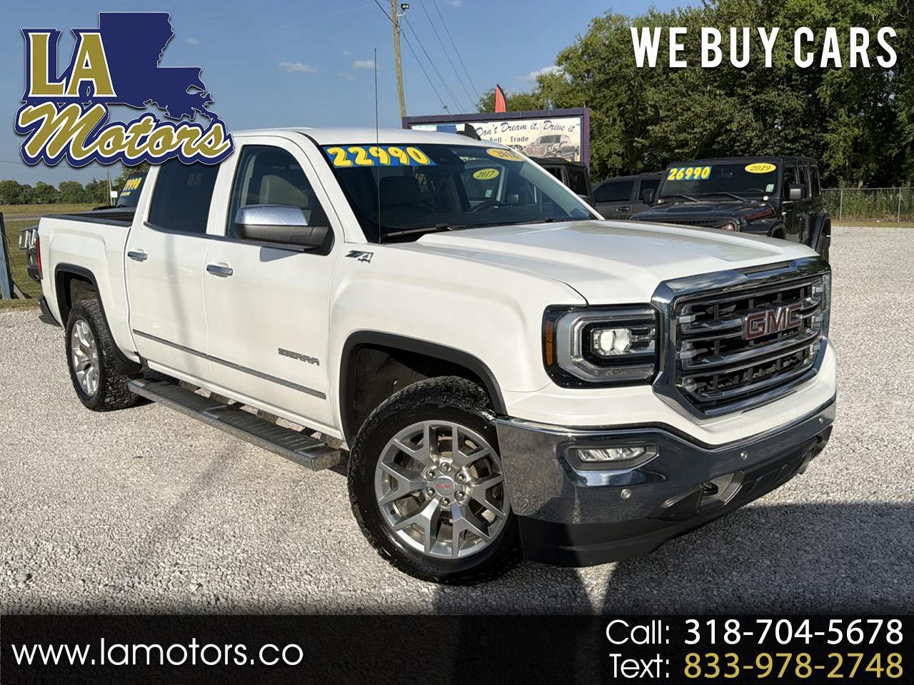 GMC Sierra 1500 SLT Crew Cab Short Box 4WD 2018