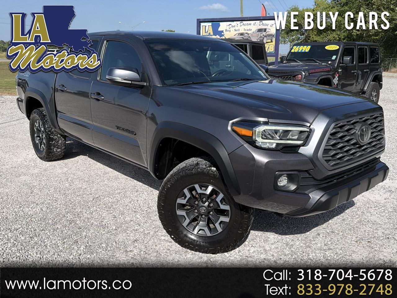 Toyota Tacoma SR5 Double Cab Long Bed V6 6AT 4WD 2021