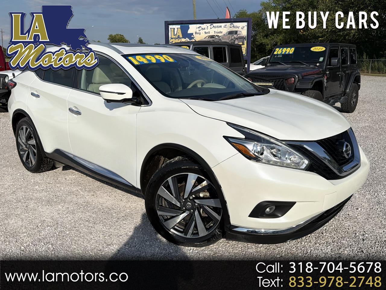 2018 Nissan Murano FWD Platinum