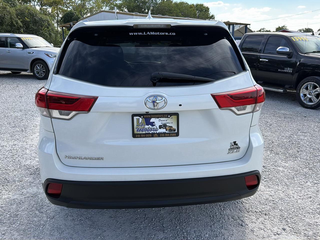 Toyota Highlander XLE FWD V6 2017