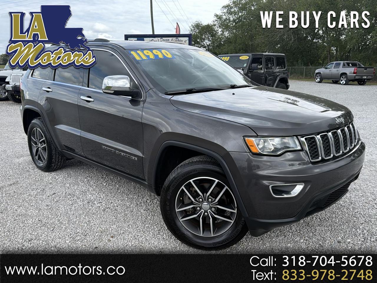 2018 Jeep Grand Cherokee Limited 2WD