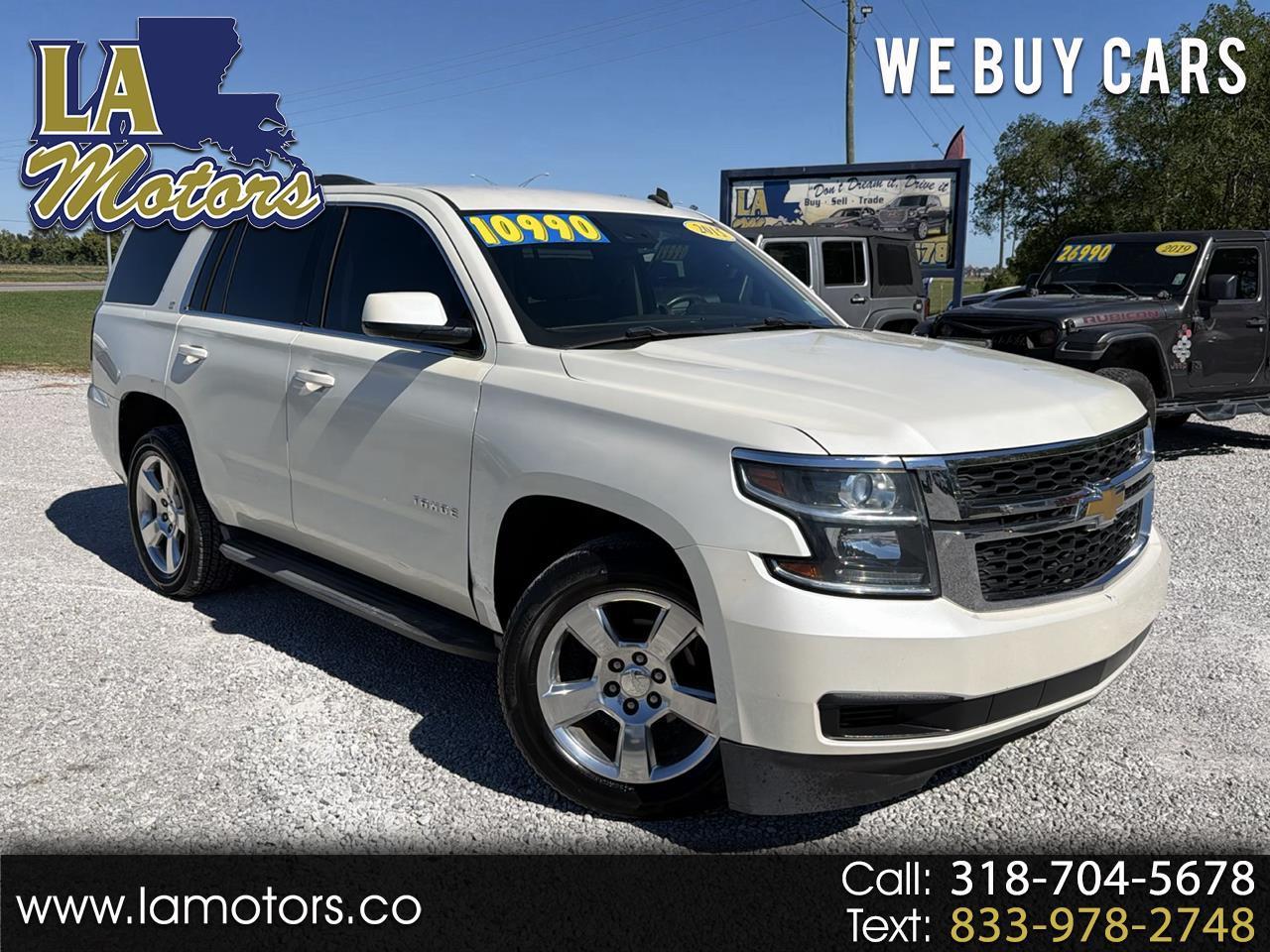 2015 Chevrolet Tahoe LT 2WD
