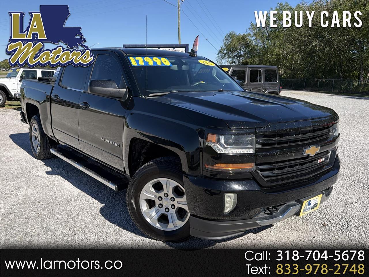 2017 Chevrolet Silverado 1500 Z71 Crew Cab 4WD