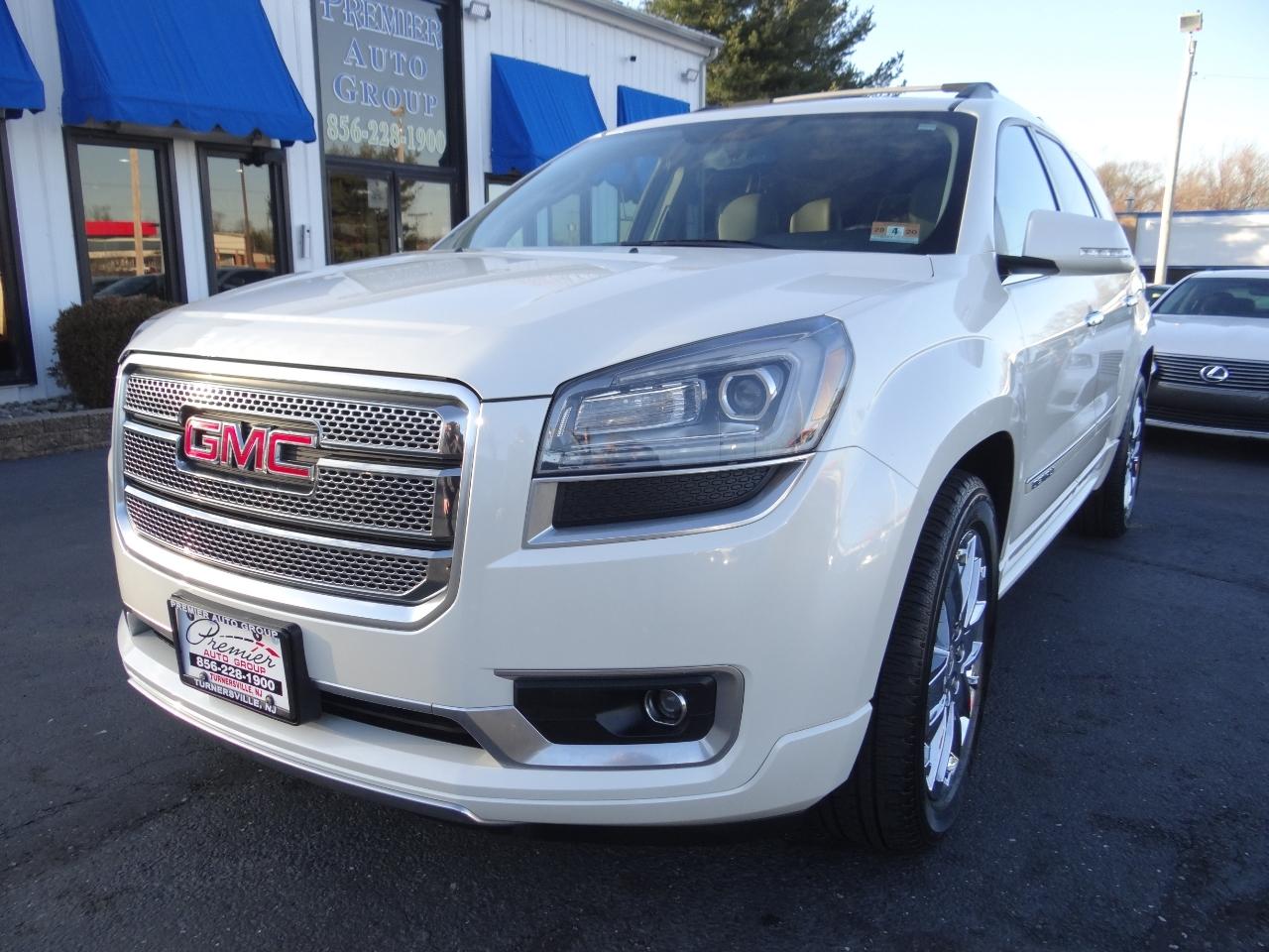 Used 2013 GMC Acadia AWD 4dr Denali for Sale in Turnersville NJ 08012