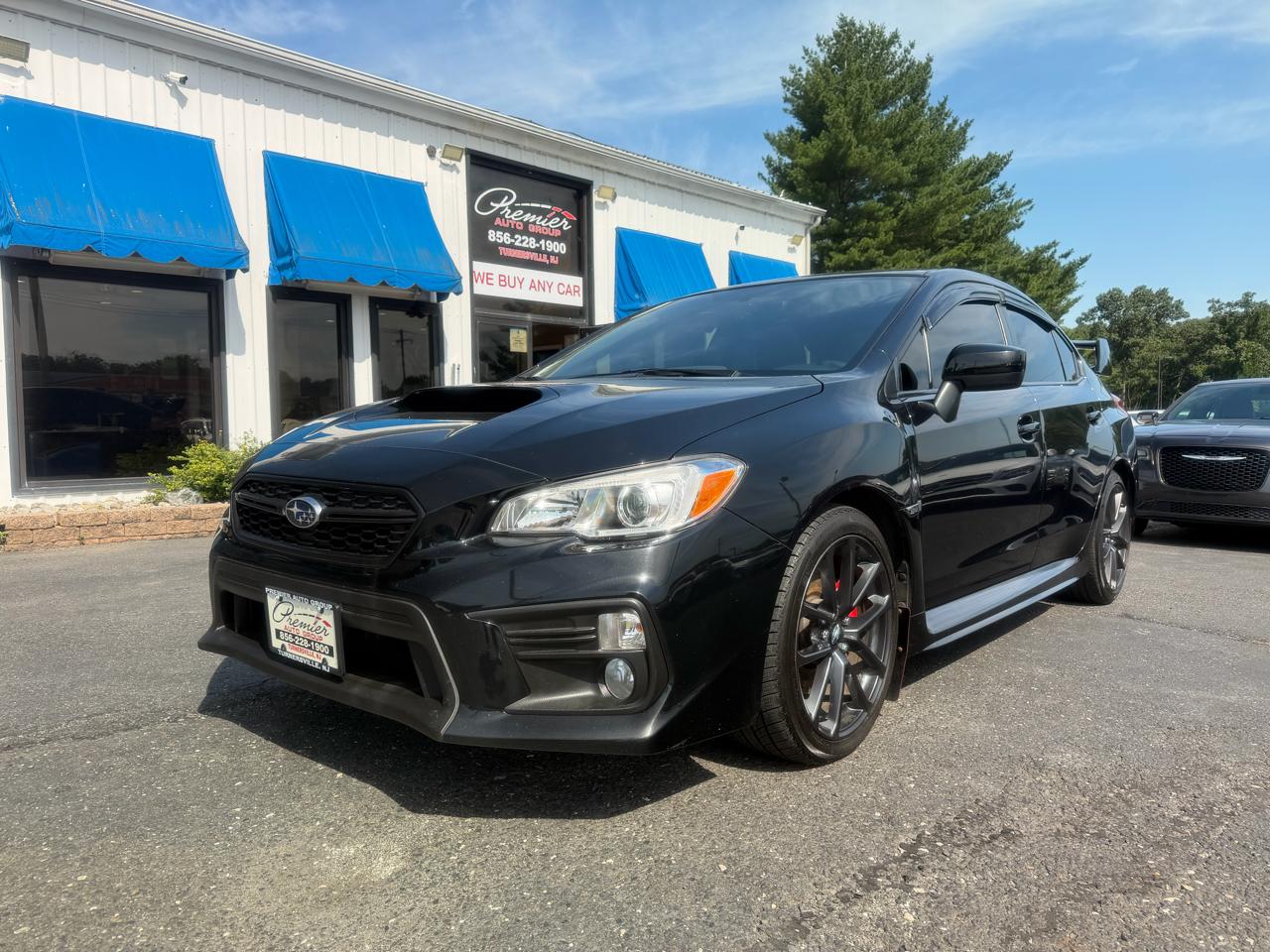 Black 2018 Subaru WRX Sedan All-Wheel Drive 6-Speed Manual