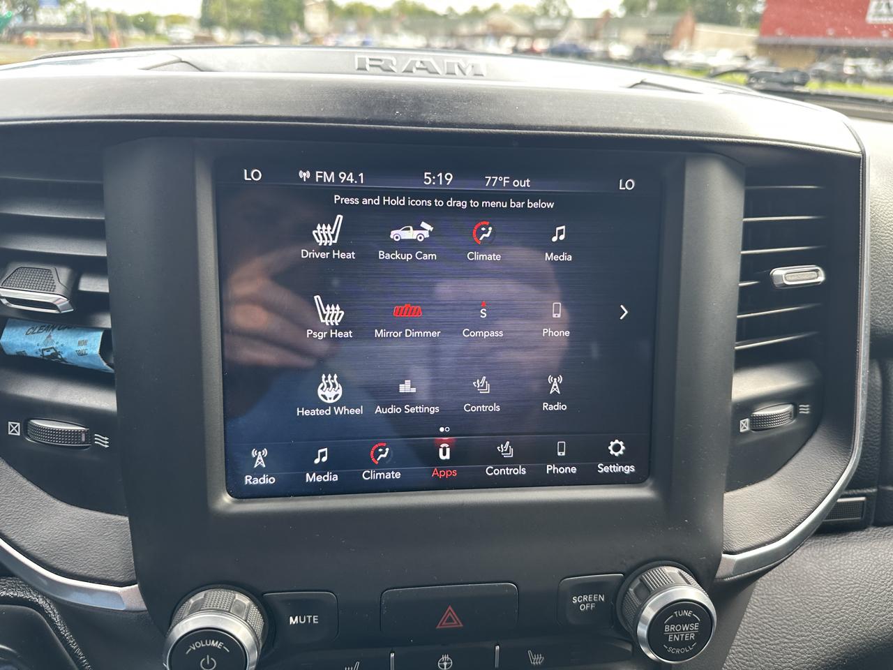 RAM 1500  2021