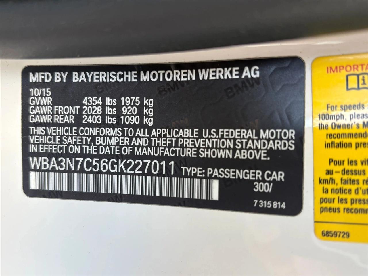 BMW 4-Series  2016