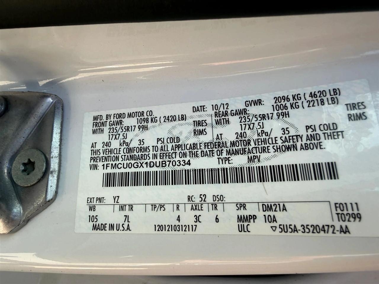 Ford Escape  2013