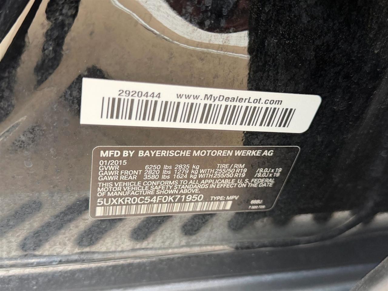 BMW X5  2015