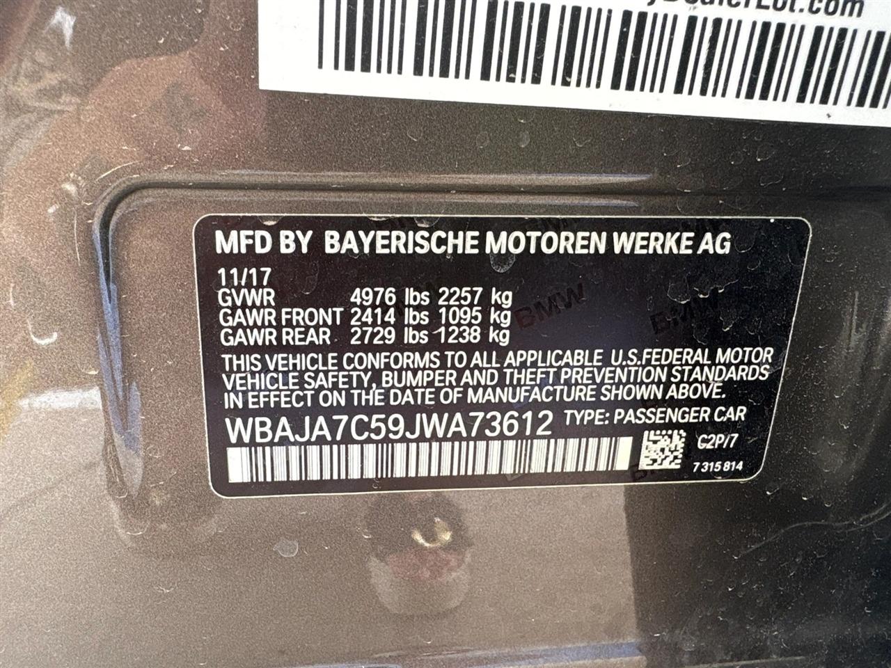 BMW 5-Series  2018