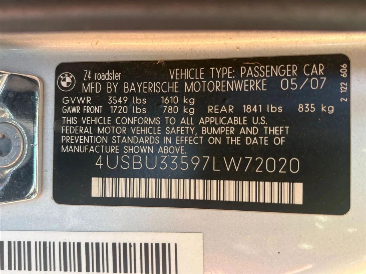 BMW Z4  2007
