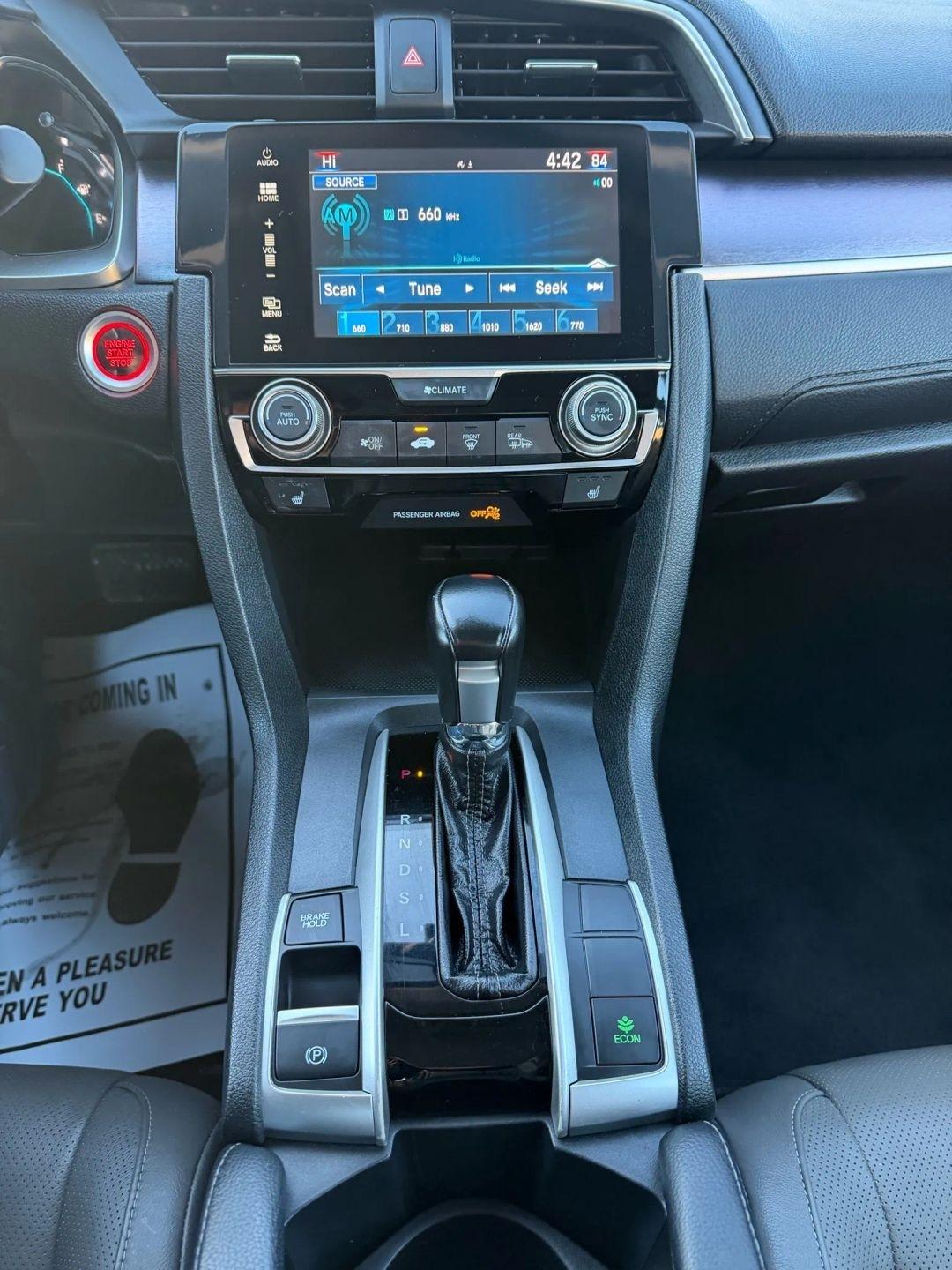 Honda Civic EX-TL Sedan CVT 2016