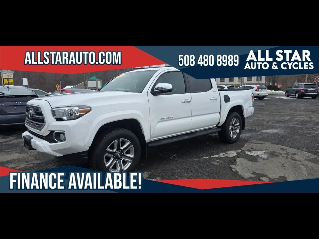 2016 Toyota Tacoma Limited Double Cab V6 6AT 4WD