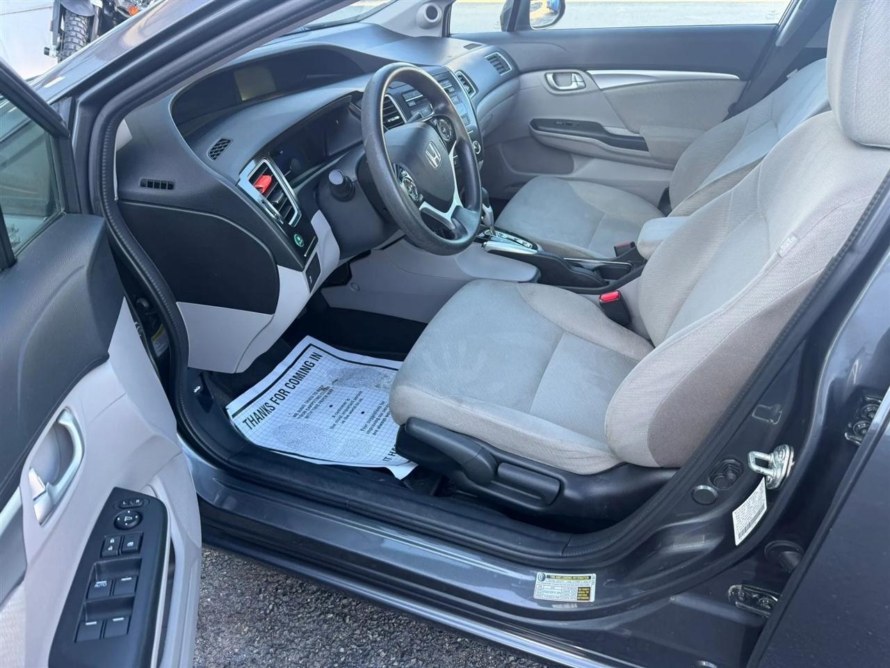 Honda Civic EX Sedan 5-Speed AT 2013
