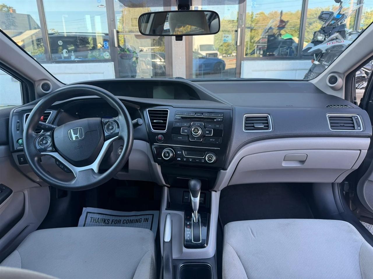 Honda Civic EX Sedan 5-Speed AT 2013