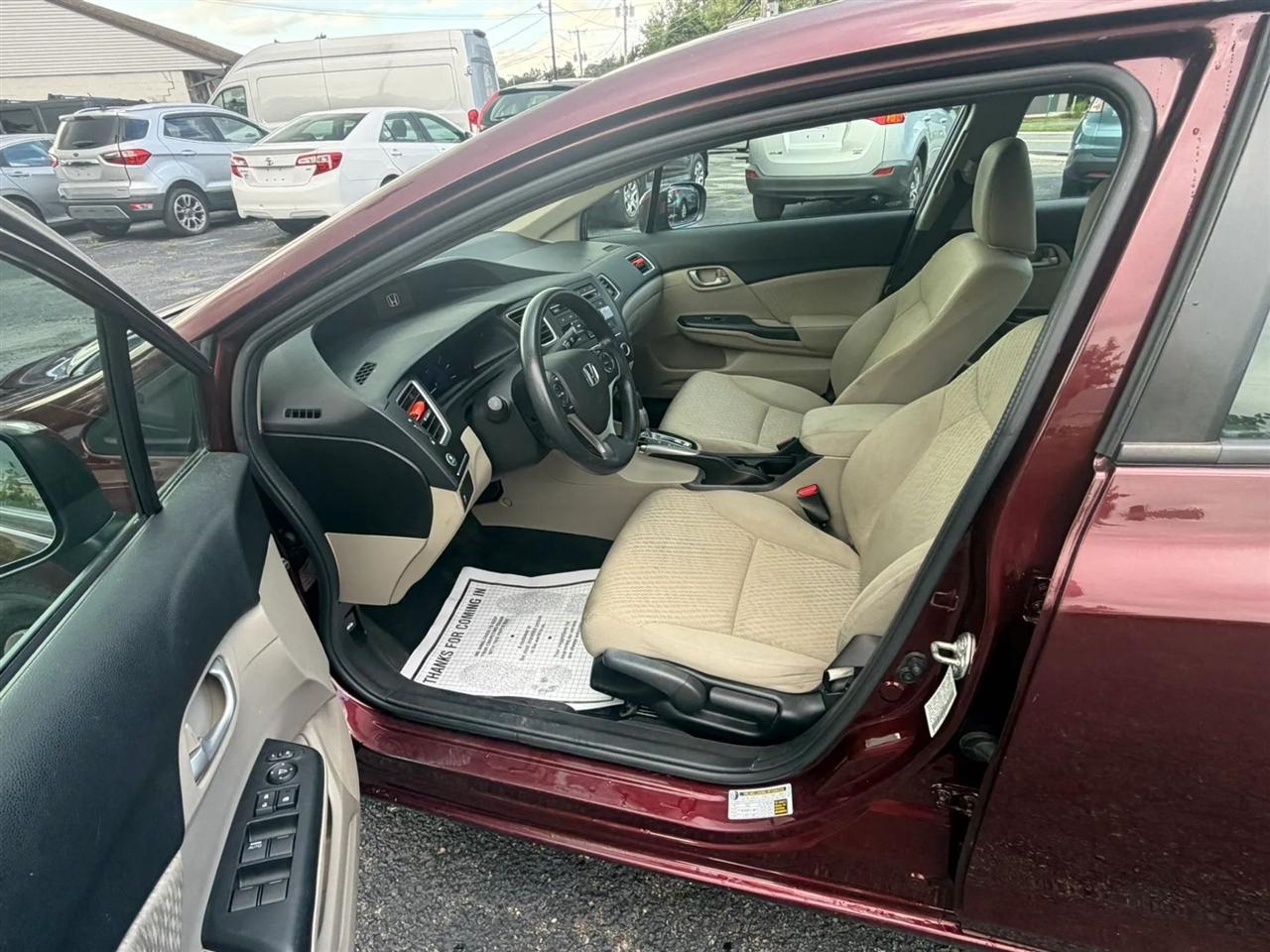 Honda Civic LX Sedan CVT 2015