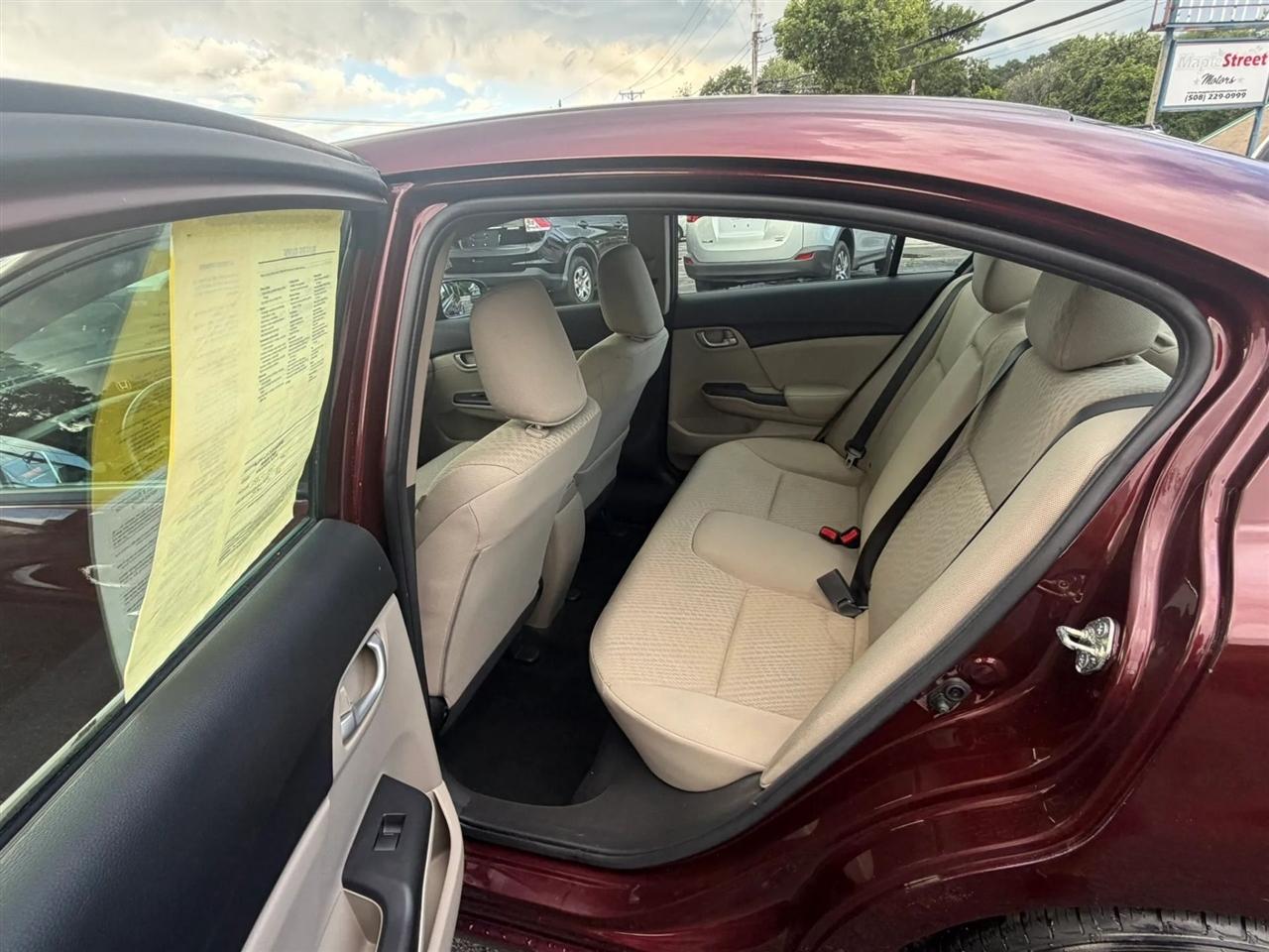 Honda Civic LX Sedan CVT 2015
