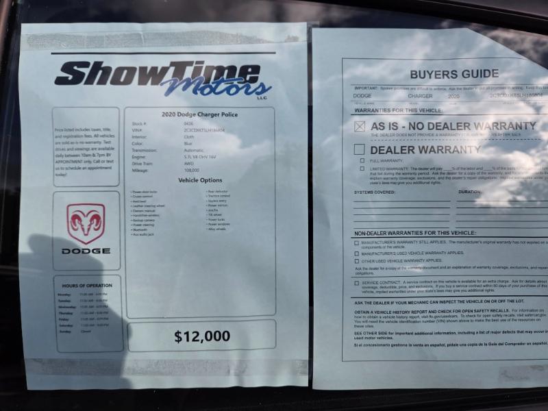 Dodge Charger Police 2020 Dodge Charger Police 2020