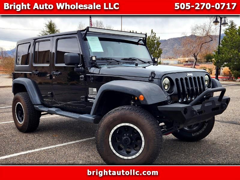 Used 2015 Jeep Wrangler Unlimited Sport 4WD for Sale in Albuquerque NM  87123 Bright Auto Wholesale LLC