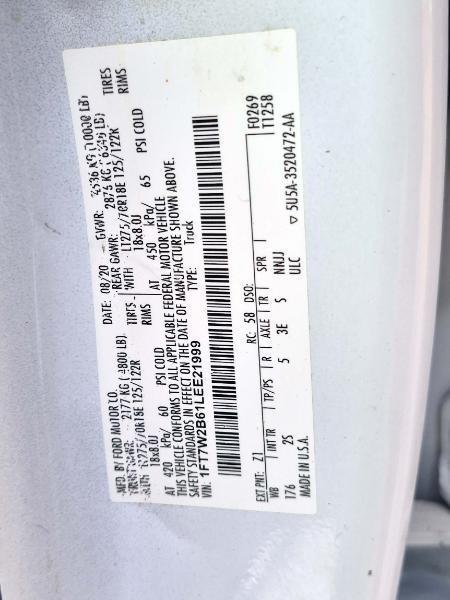 Ford F-250 SD XLT Crew Cab Long Bed 4WD 2020