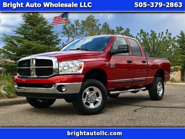 Red 2007 Dodge RAM 2500 Pickup Truck Four-Wheel Drive Automatic