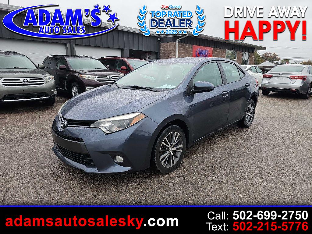 Toyota Corolla LE 4D Sedan 2016 Toyota Corolla LE 4D Sedan 2016