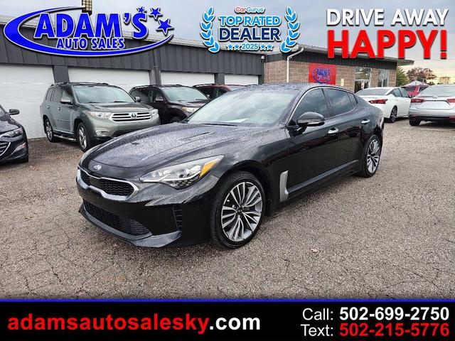 Black 2019 Kia Stinger Sedan Rear-Wheel Drive Automatic
