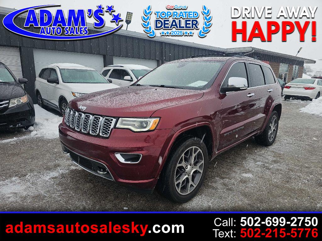 2019 Jeep Grand Cherokee Overland 4D SUV 4WD