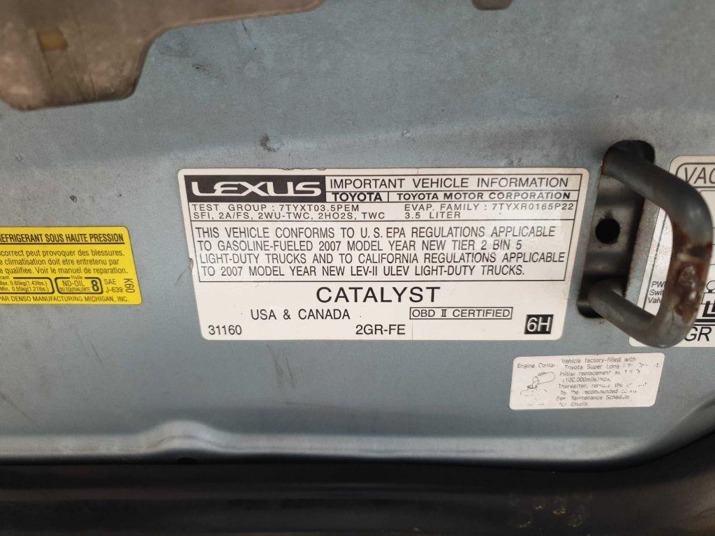 Lexus RX 350 FWD 4dr 2007