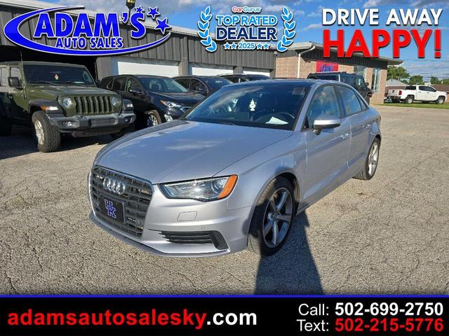 Silver 2016 Audi A3 2.0T quattro Premium Sedan AWD Sedan All-Wheel Drive Automatic