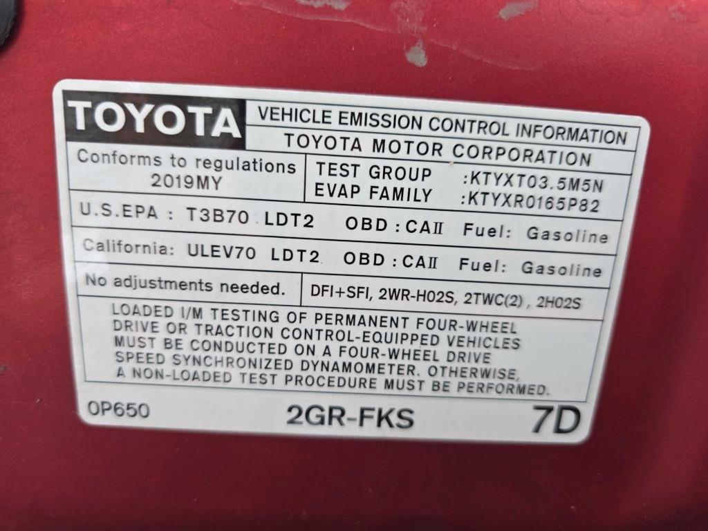 Toyota Tacoma 2WD SR5 Access Cab 6' Bed V6 AT (Natl) 2019