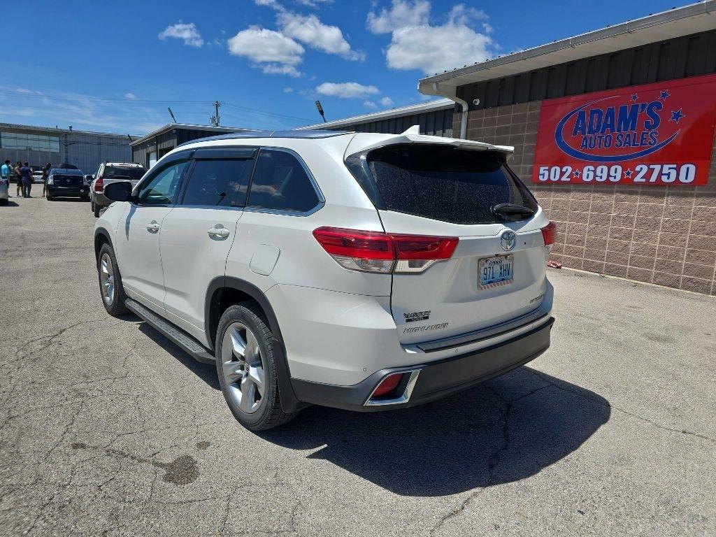 Toyota Highlander Limited V6 AWD (Natl) 2017