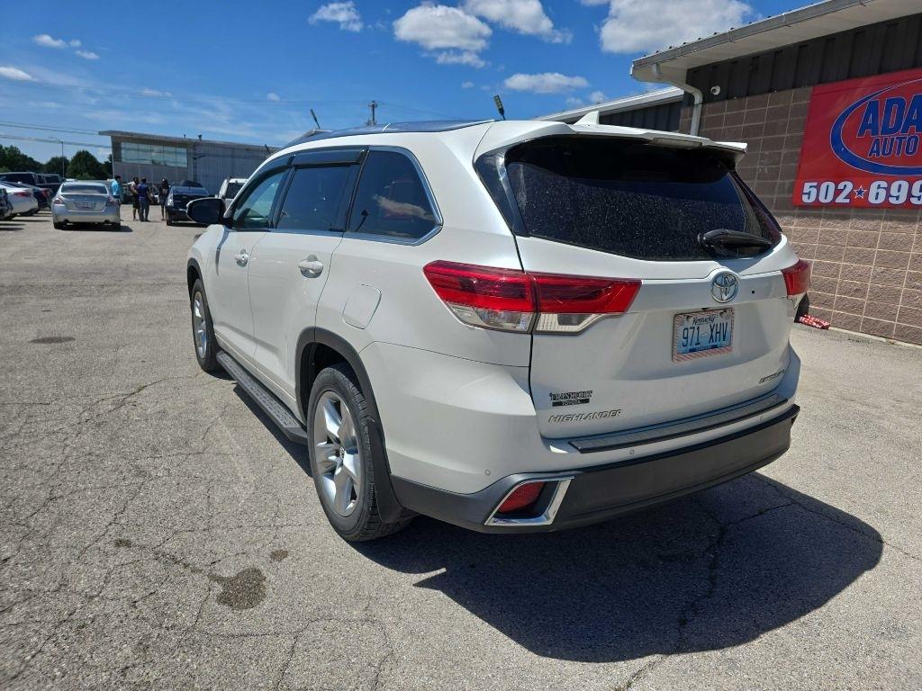 Toyota Highlander Limited V6 AWD (Natl) 2017