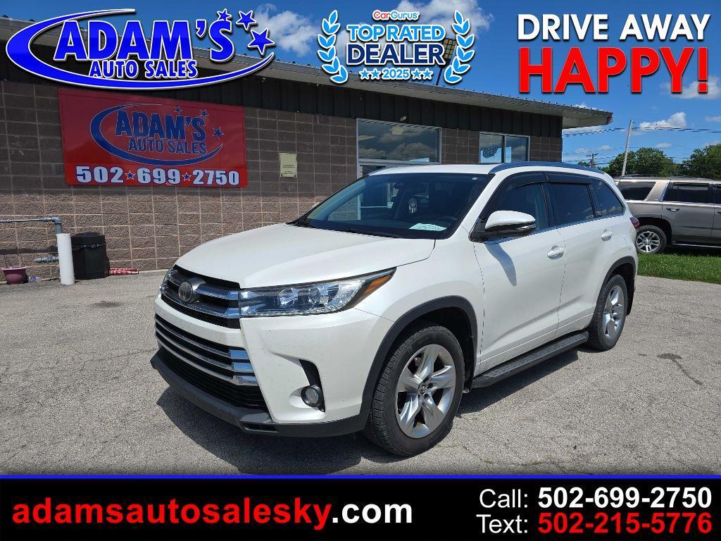 Toyota Highlander Limited V6 AWD (Natl) 2017