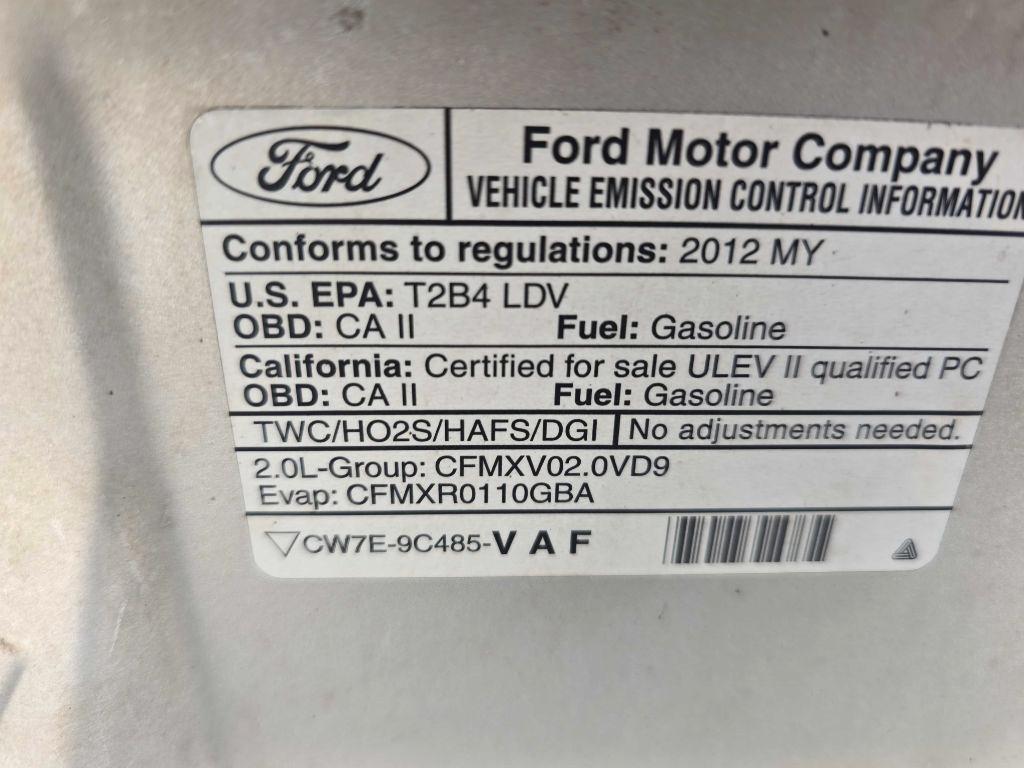 Ford Focus 4dr Sdn S 2012