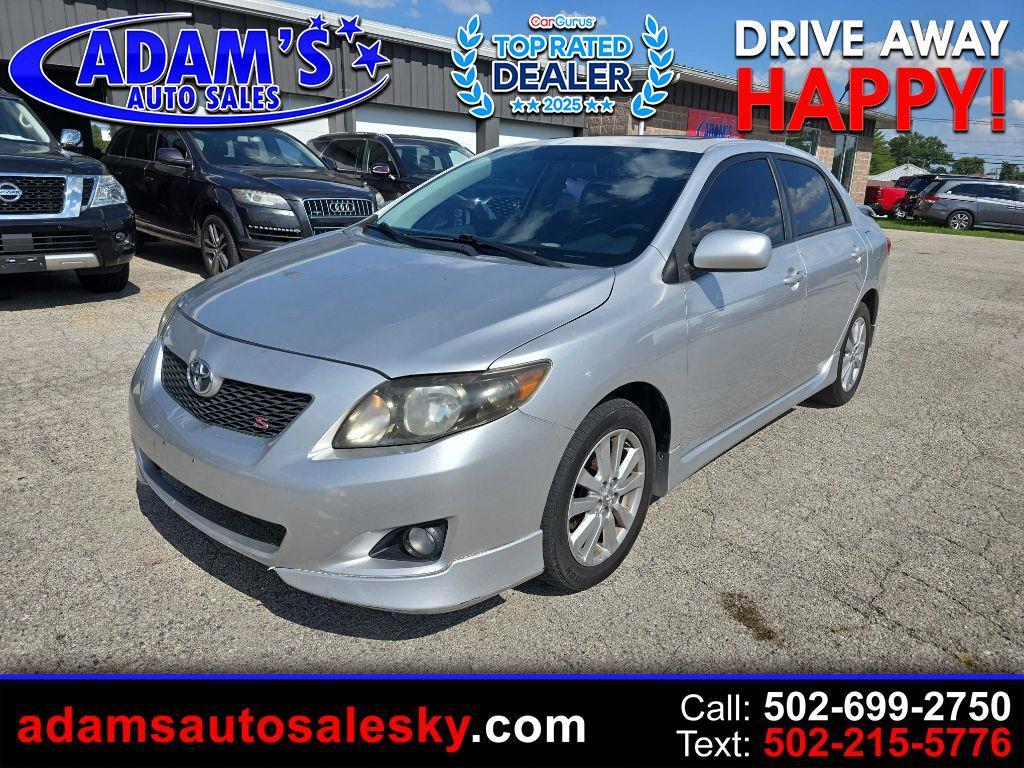 2010 Toyota Corolla S Manual