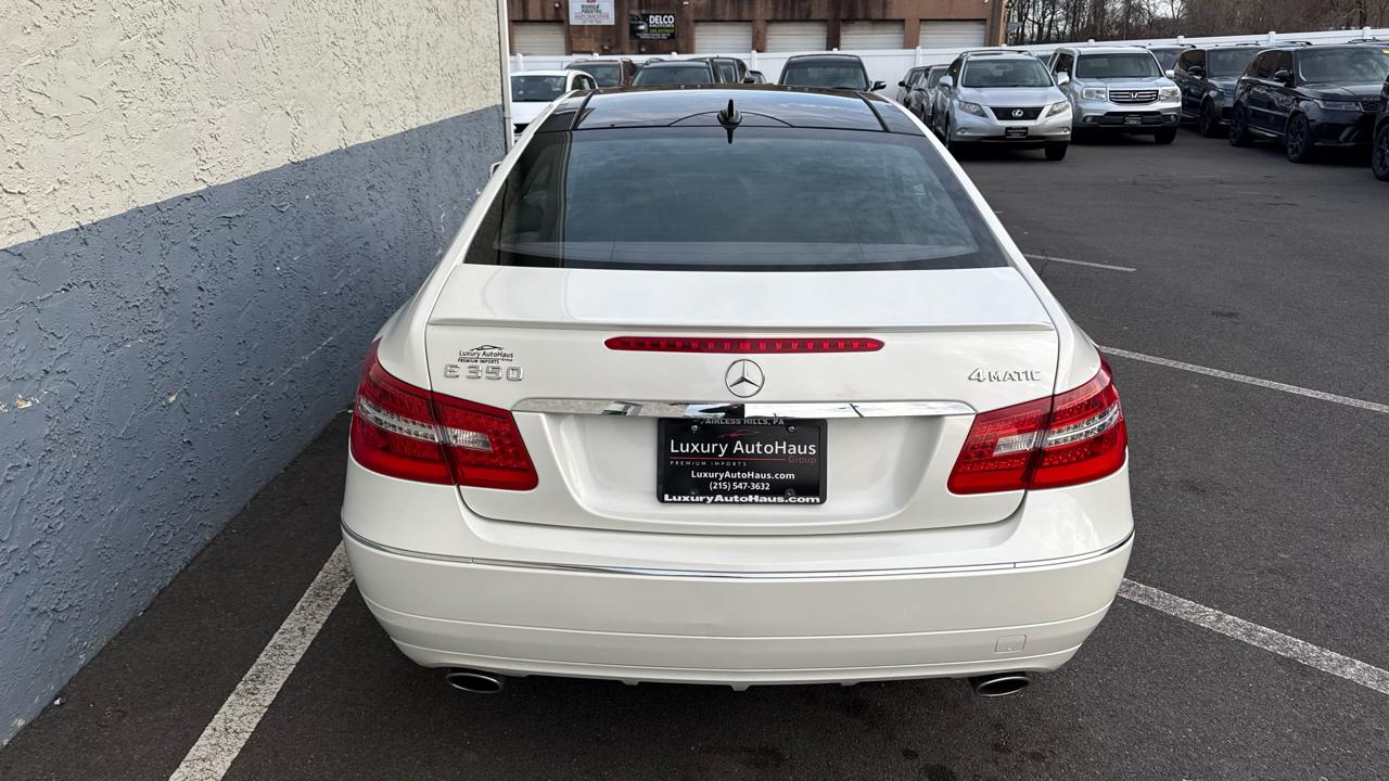 Mercedes-Benz E-Class 2dr Cpe E 350 4MATIC 2013
