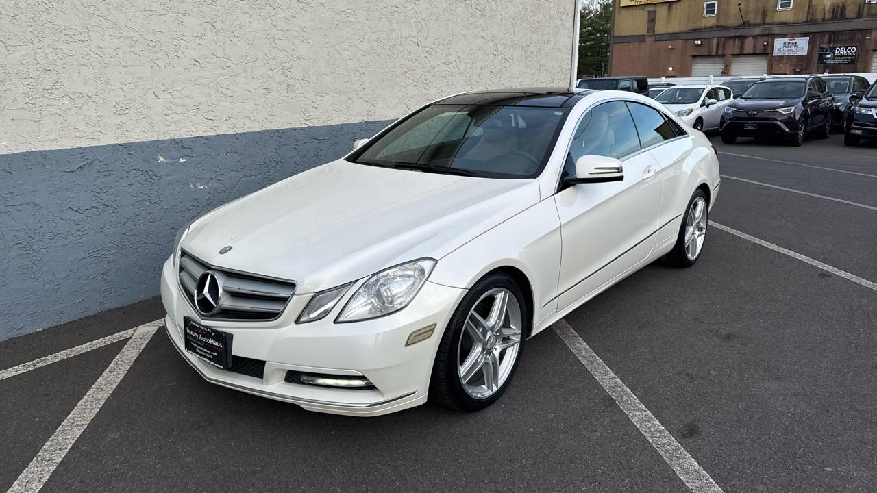 Mercedes-Benz E-Class 2dr Cpe E 350 4MATIC 2013