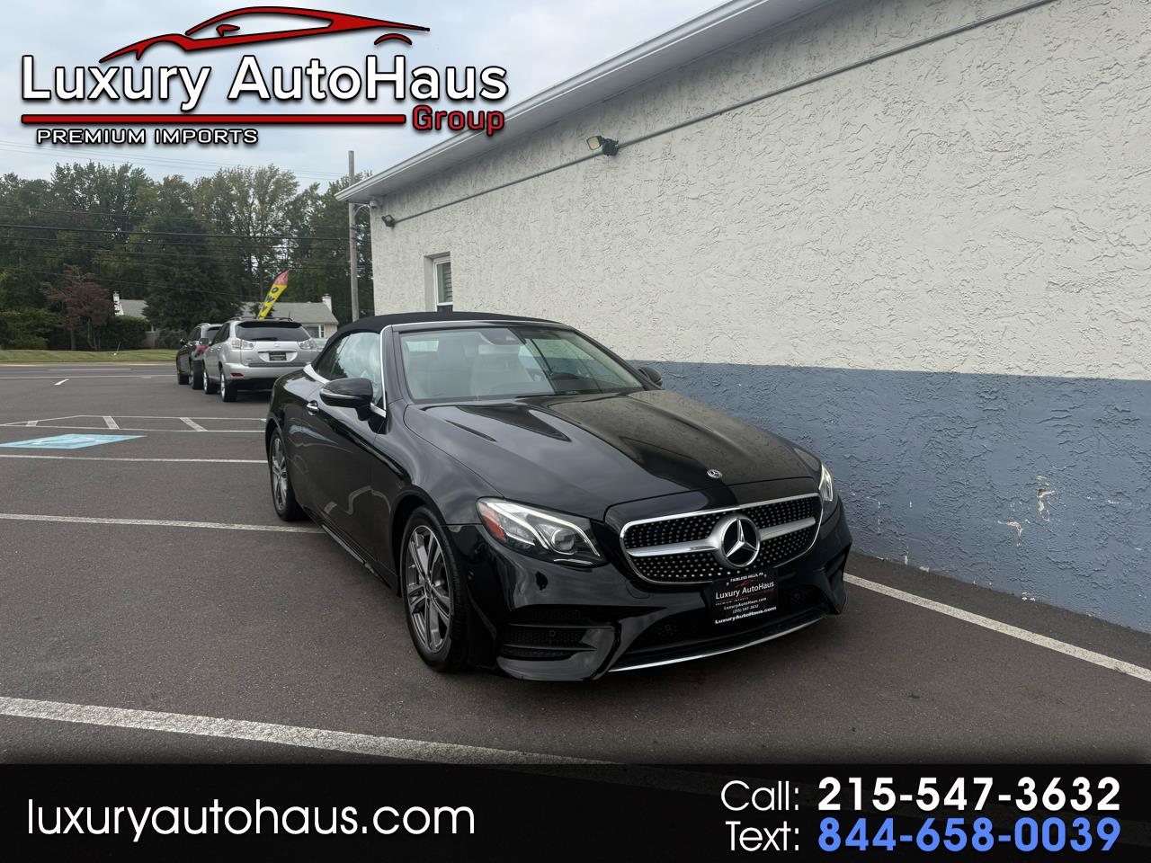 2018 Mercedes-Benz E-Class E 400 4MATIC Cabriolet