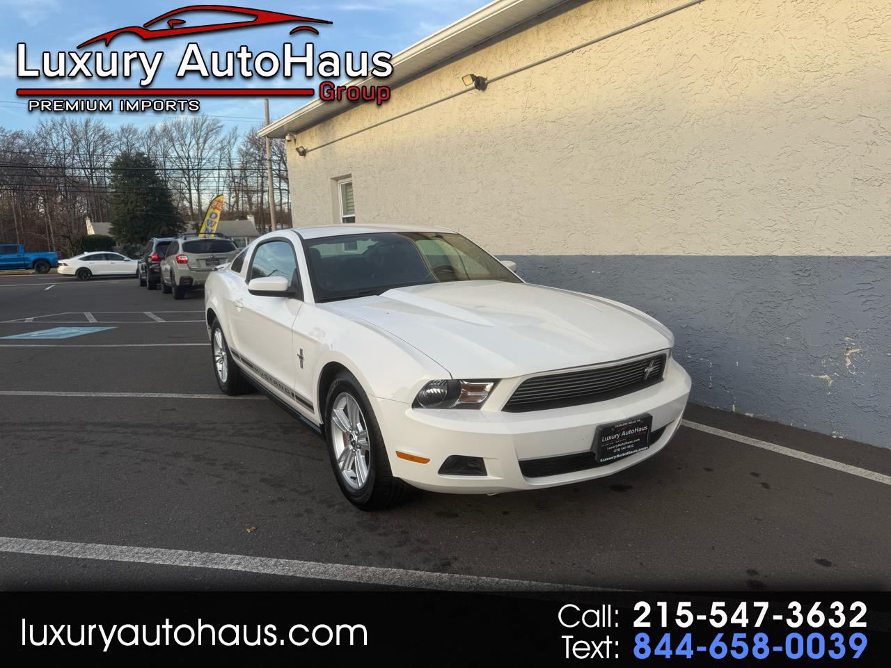 2012 Ford Mustang 2dr Cpe V6 Premium