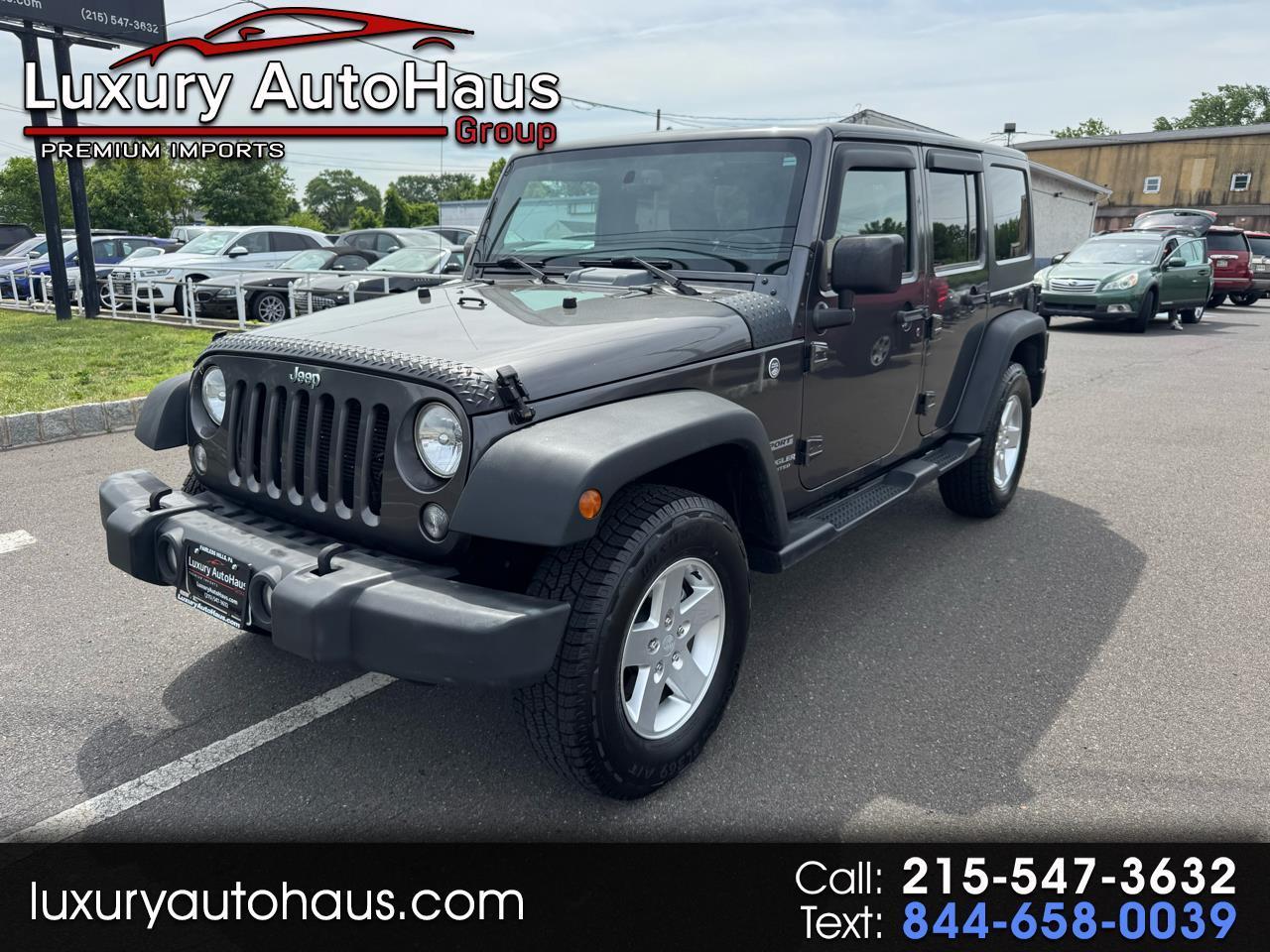 Jeep Wrangler Unlimited Sport 4x4 2017
