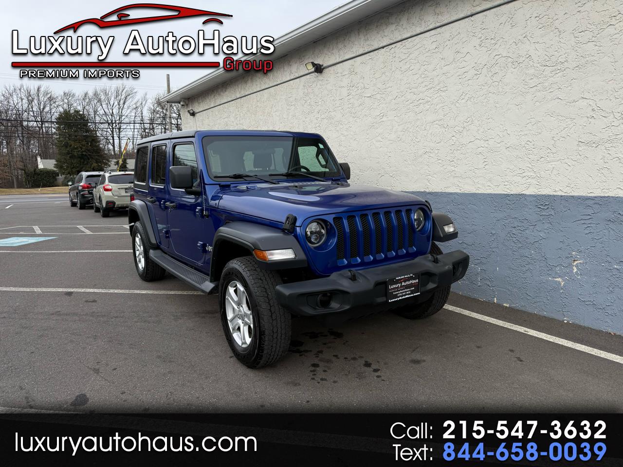 Jeep Wrangler Unlimited Sport S 4x4 2019