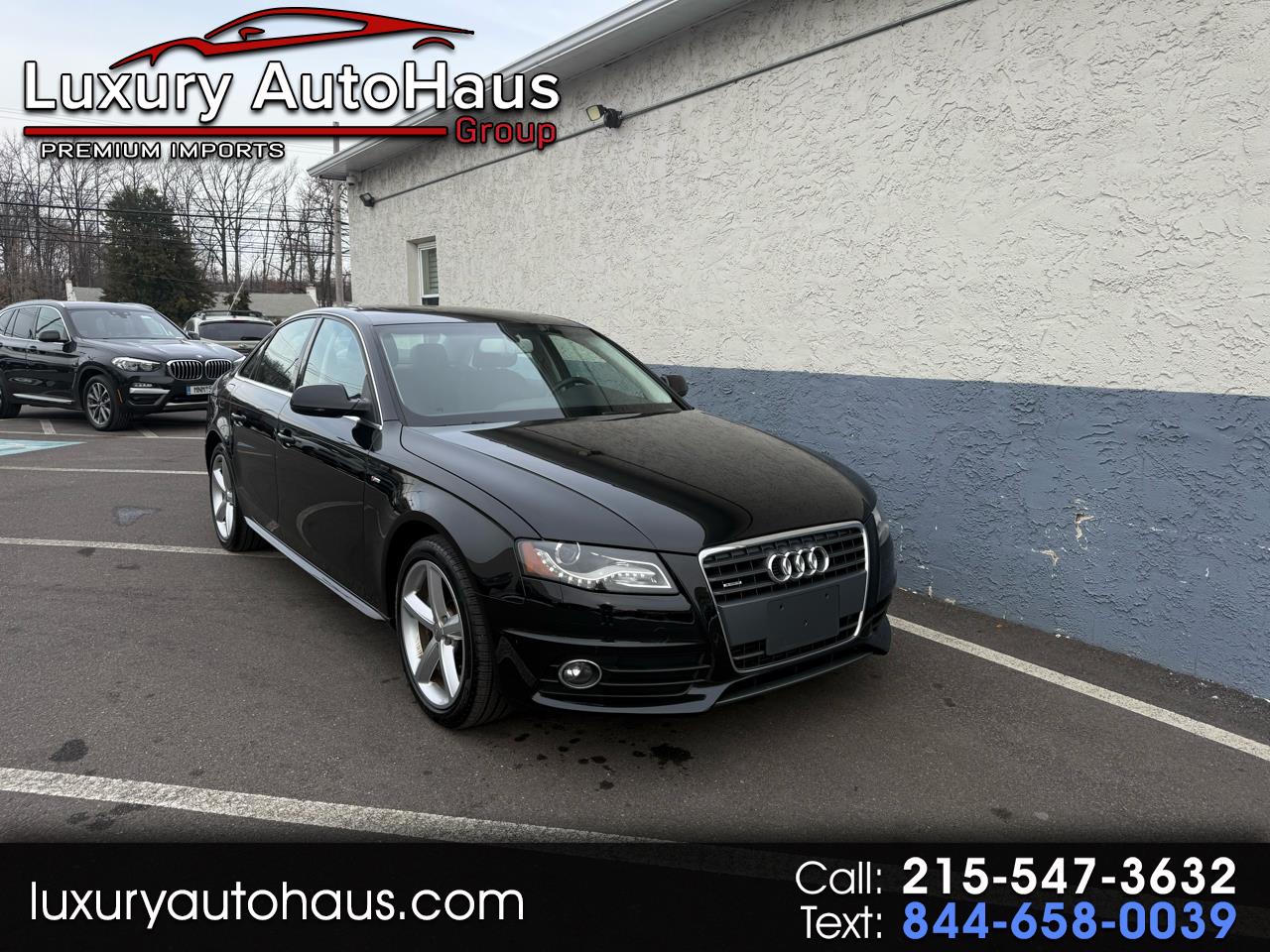 2012 Audi A4 4dr Sdn Auto quattro 2.0T Premium Plus