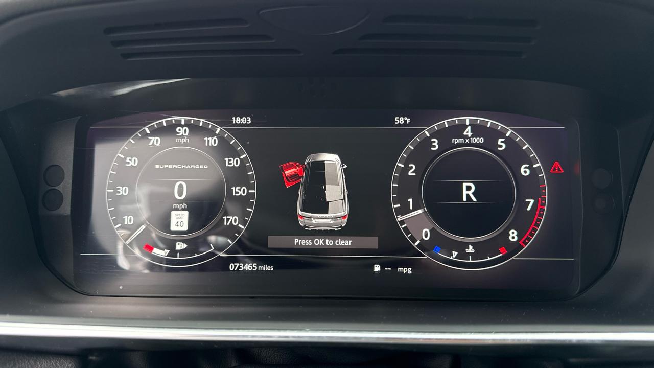 Land Rover Range Rover Sport V8 Supercharged 2018